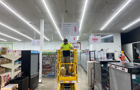 Kawerau New World Interiuor Signs installed by StarSign