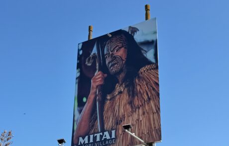Mitai-Maori-Village ACM Sign Install