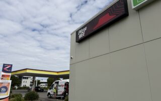 Building End Cap Sign
